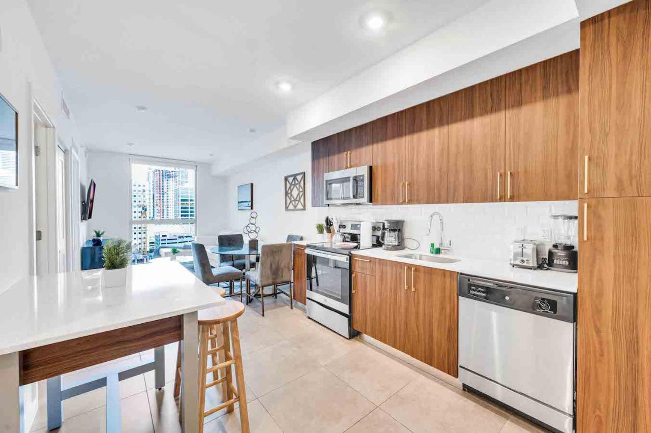 Stylish Unit In Downtown Miami With Free Parking Apartment Bagian luar foto