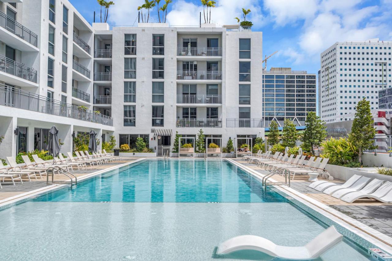 Stylish Unit In Downtown Miami With Free Parking Apartment Bagian luar foto
