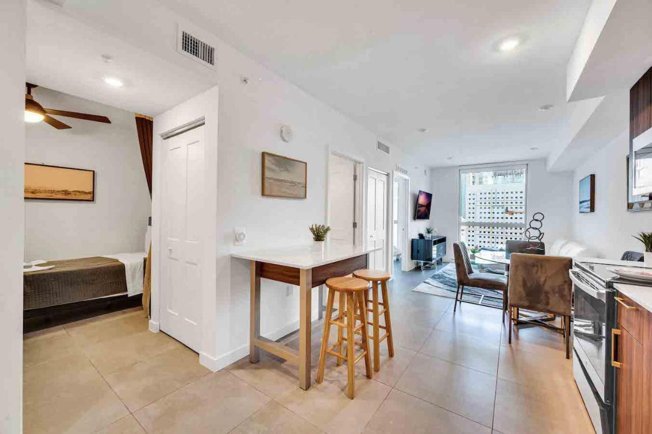 Stylish Unit In Downtown Miami With Free Parking Apartment Bagian luar foto