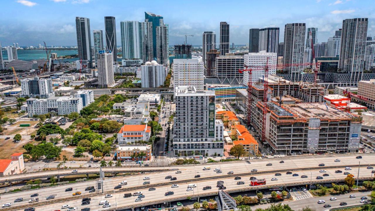 Stylish Unit In Downtown Miami With Free Parking Apartment Bagian luar foto